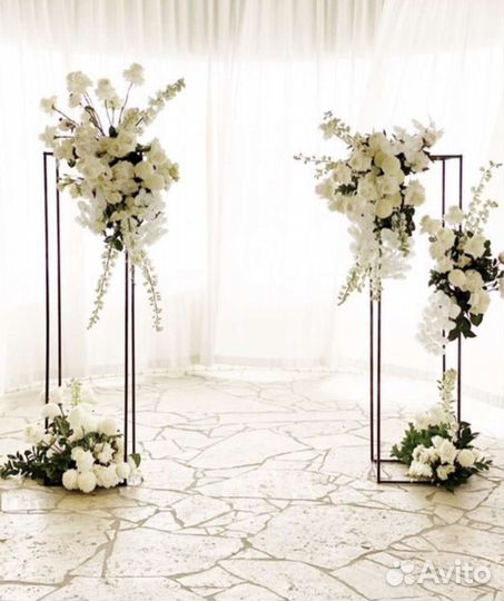 Колонны арка фотозона свадьба