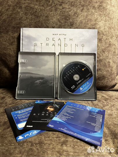 Игра + Артбук Мир игры Death Stranding PS4