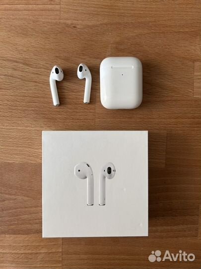 Беспроводные наушники apple airpods 2