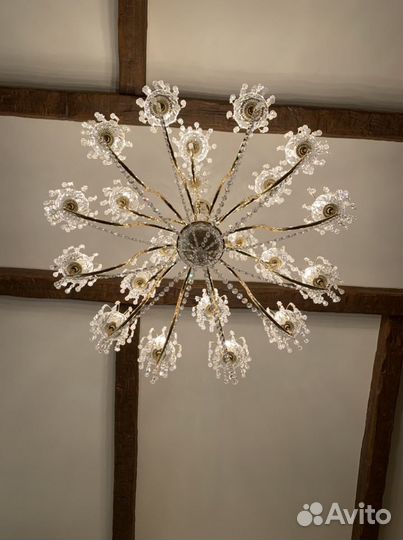 Люстра хрустальная Чехия