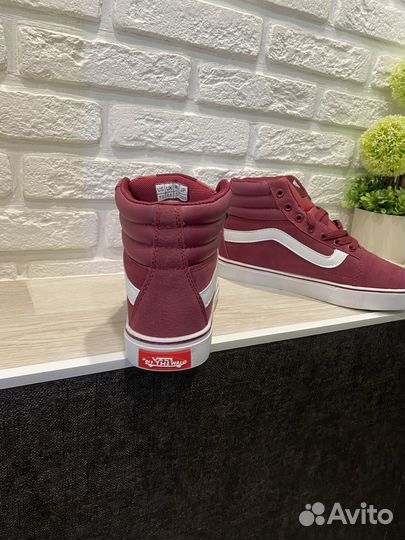 Кеды vans зимние