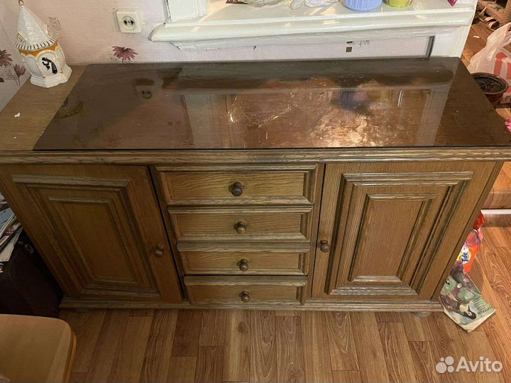 Тумбочка натуральное дерево