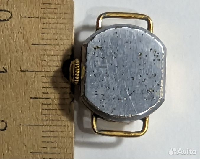 Часы наручные женские Заря, механика, позолота, СС