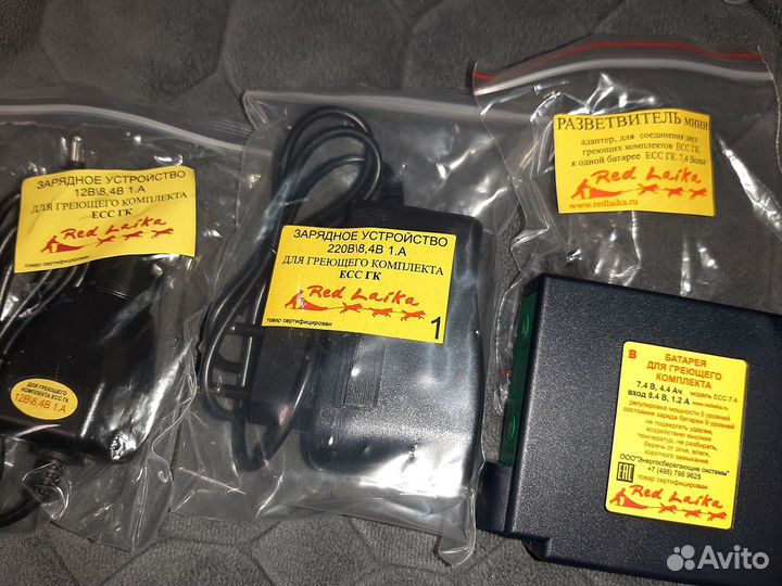 Греющий комплект для одежды Red Laika