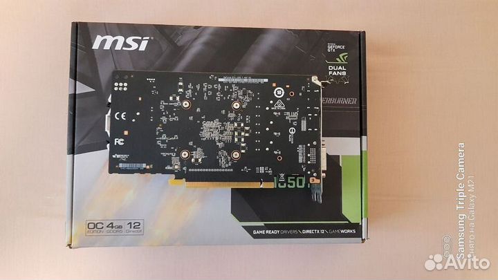 Видеокарта gtx 1050 ti 4gb