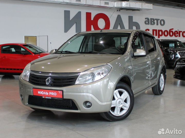 Renault Sandero 1.6 МТ, 2010, 123 200 км