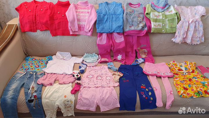 Вещи пакетом на девочку 2 года