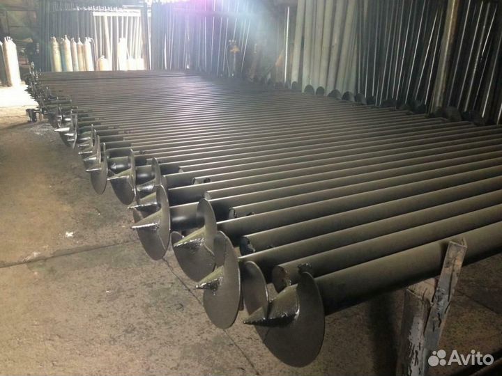 Винтовые сваи 108/2500 под ключ