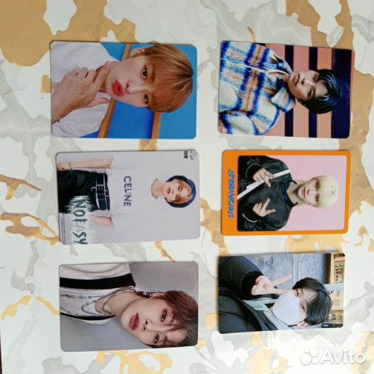 Карты stray kids, BTS, twice