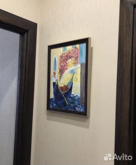 Картина маслом на холсте пейзаж