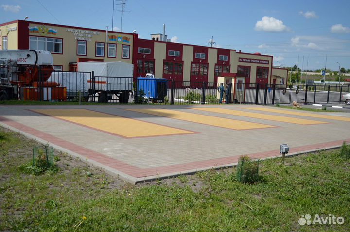 Тротуарная плитка Прямоугольник Лайн Steinrus