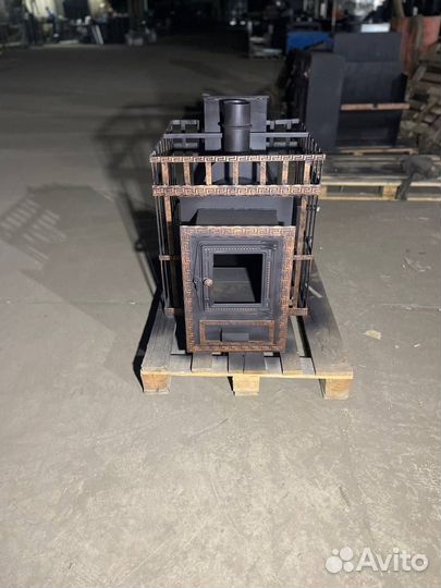 Банная печь горизонтальная