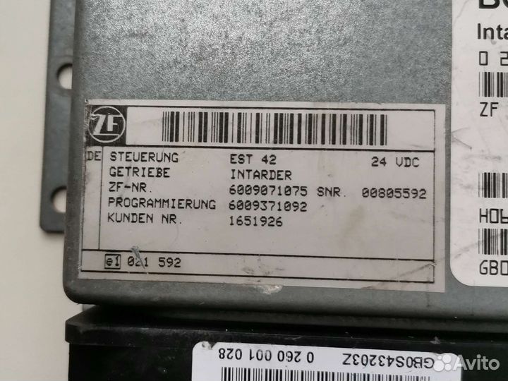 Блок EBS Даф 44461350380