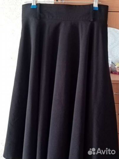 Юбка школьная до колен