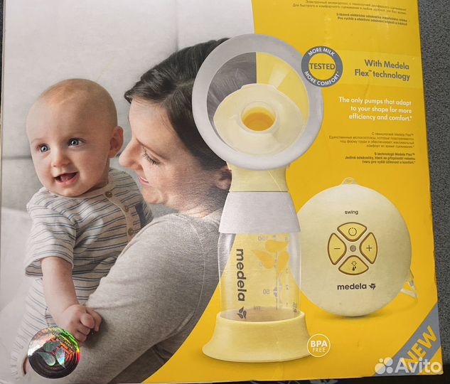 Молокоотсос medela swing flex