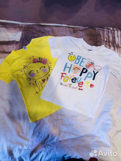 Вещи пакетом для девочки 104-110