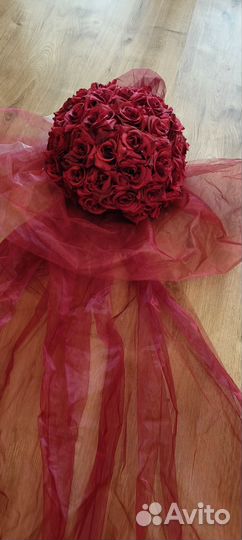 Продаю свадебные украшения на машину