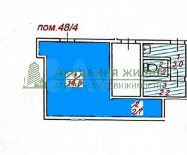 Продам торговое помещение, 17.5 м²