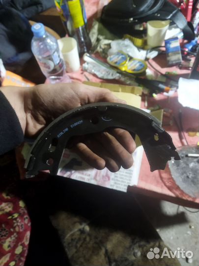 Колодки стаян тормоза кия хондай