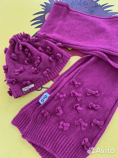 Комплект шапка, шарф Catya DG Италия