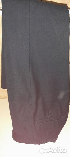 Брюки школьные синие