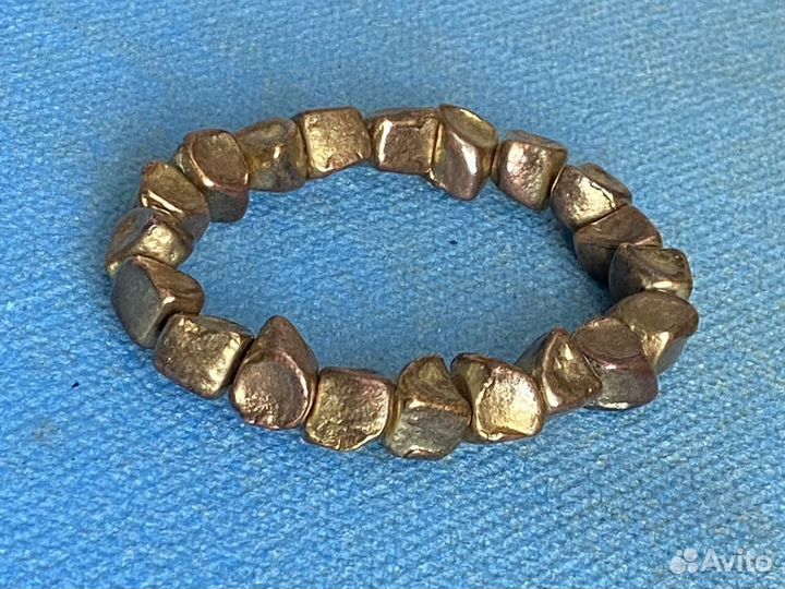 Женский браслет метеоритное железо