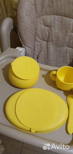 Детская посуда для кормления +набор приборов