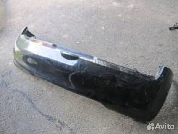 Бампер задний Nissan March AK12 черный