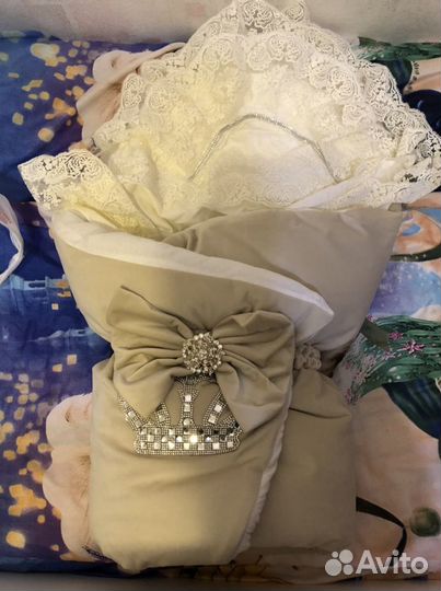 Конверт одеяло на выписку