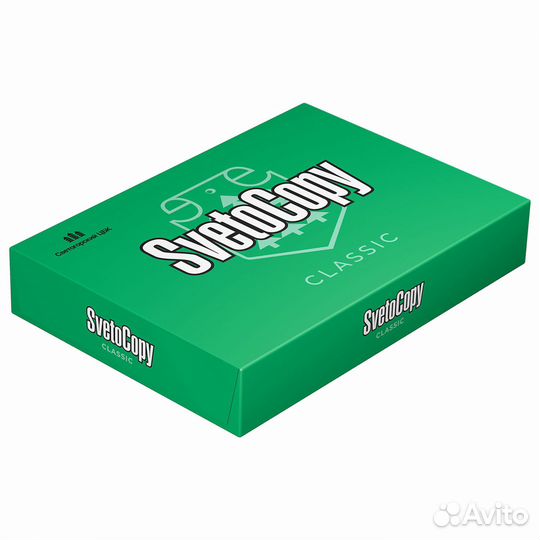 Бумага офисная А4, Svetocopy Classic