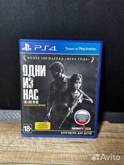 The Last Of Us PS4 Диск (Одни из Нас)