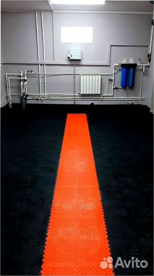 Плитка пвх для гаража