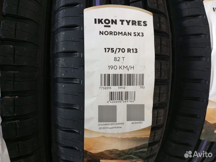 Ikon Tyres Nordman SX3 175/70 R13 82T