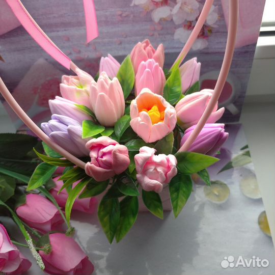 Мыло ручной работы букеты