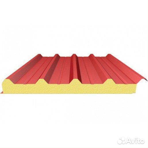 Трехслойная сэндвич-панель