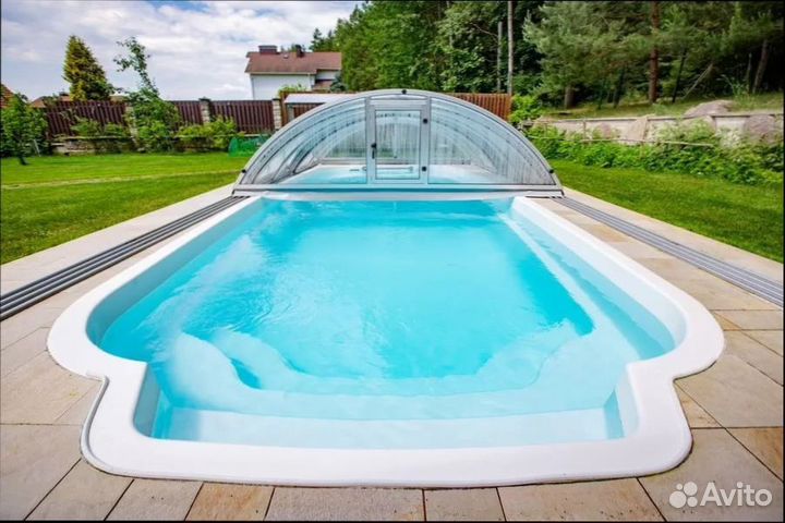 Композитный бассейн Атлантик ecoline