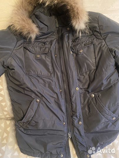 Куртка зимняя мужская 52 54 бу
