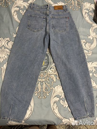 Джинсы бананы женские