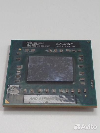 Процессор AM4500DEC44HJ AMD A8 4500M Socket FS1 (F