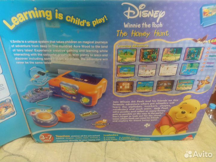 Детская игровая развивающая тв приставка V.Smile