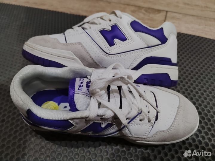 Кроссовки new balance 550 purple 39размер