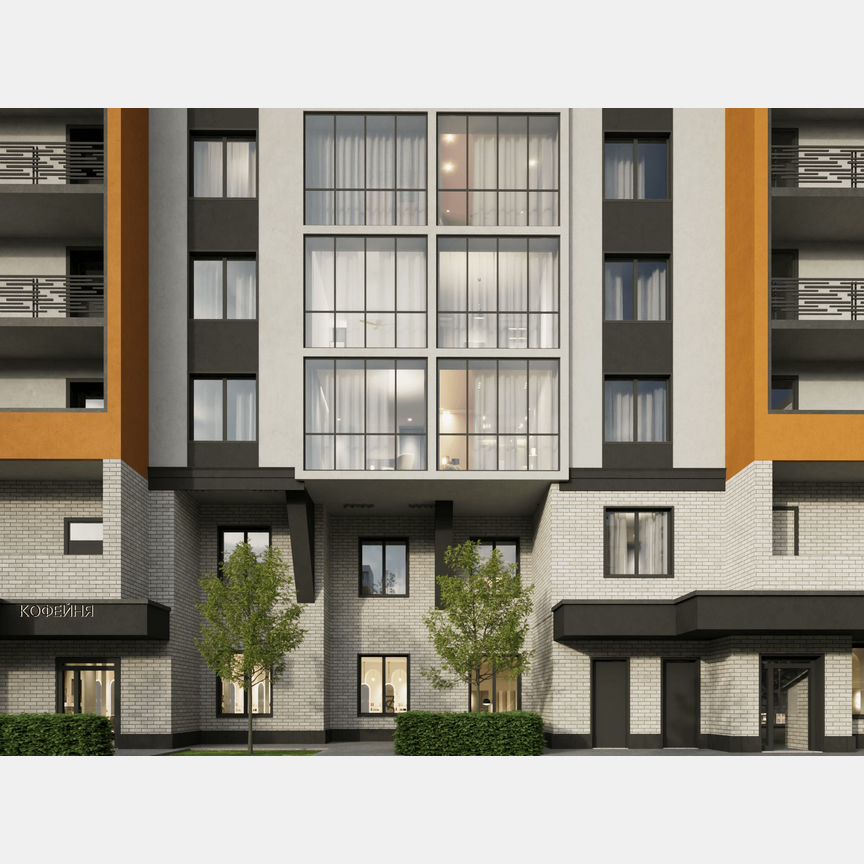 1-к. квартира, 34,9 м², 8/17 эт.