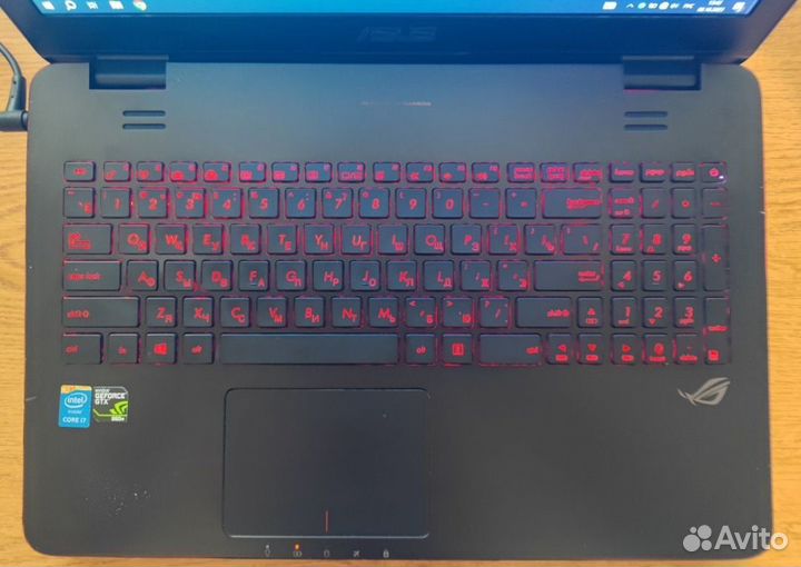 Игровой ноутбук asus rog