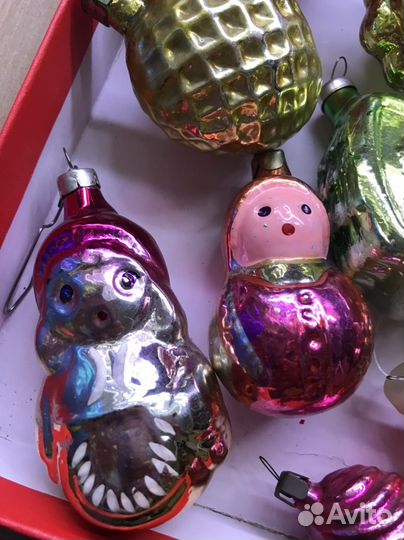 Елочные игрушки СССР