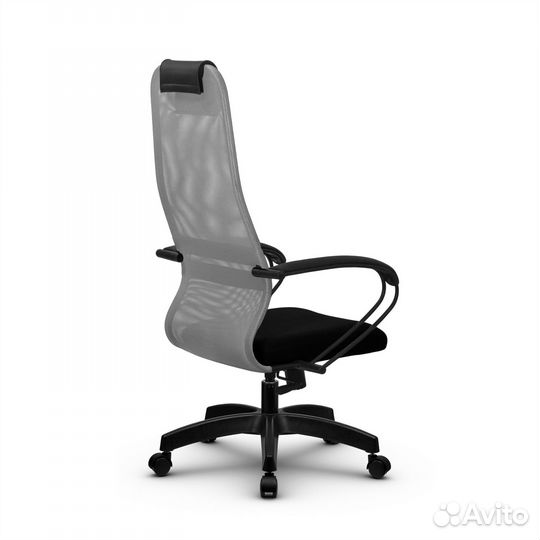 Кресло офисное BK130-8 (Светло-серый)