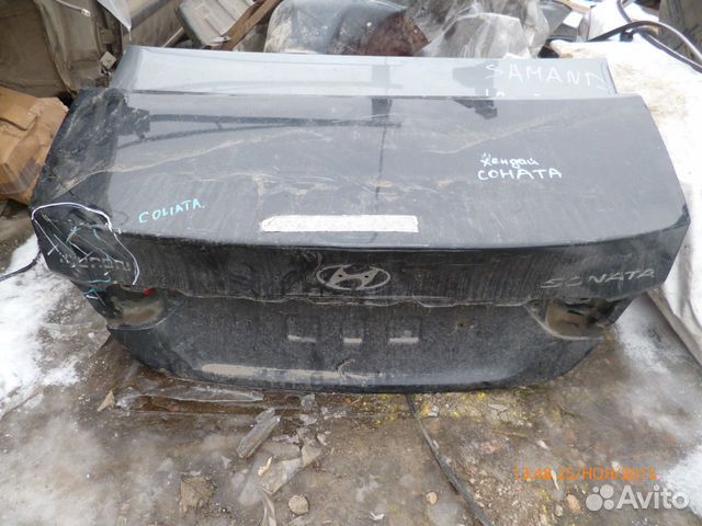 Крышка багажника Хундай Соната Hyundai Sonata