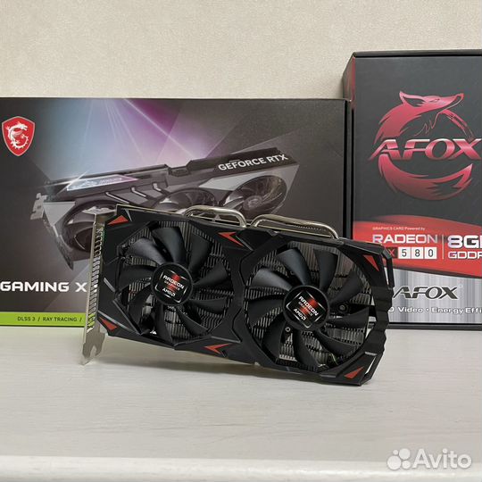 Видеокарта rx580 8gb