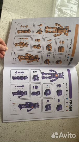 Лепим из пластилина героев five nights AT freddy's