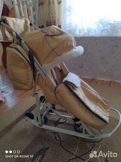 Коляска санки