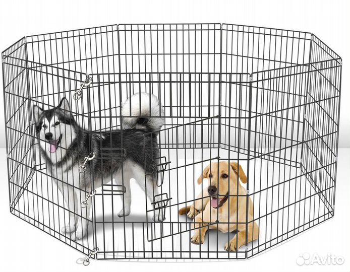 Вольер для собак и других животных 6 Секций